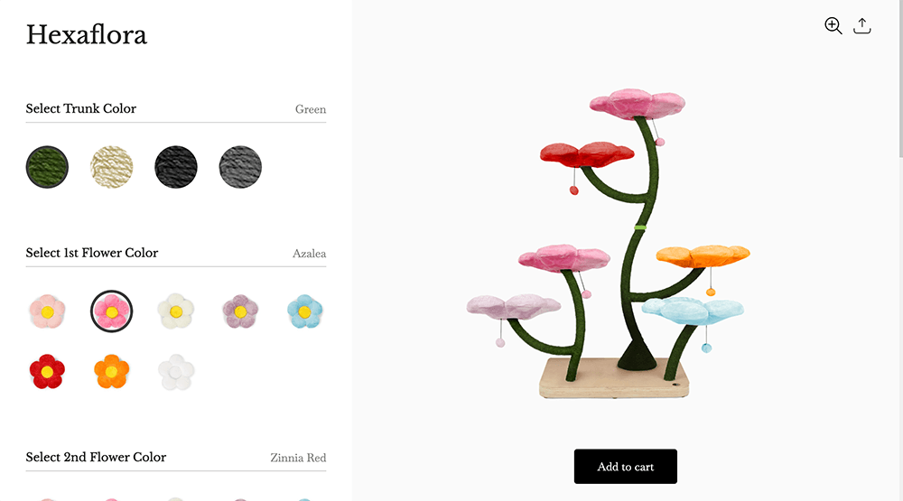 Cat Tree configurator
